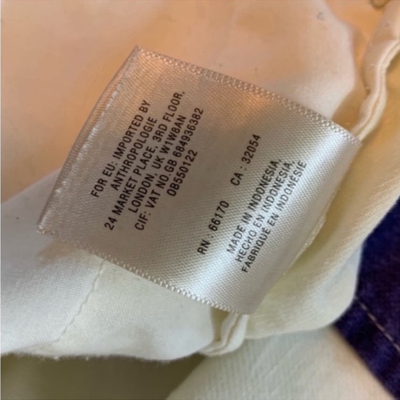 Anthropologie Maeve
Watercolor Printed Tunic Top Bird flowers blouse size MP - Picture 8 of 10